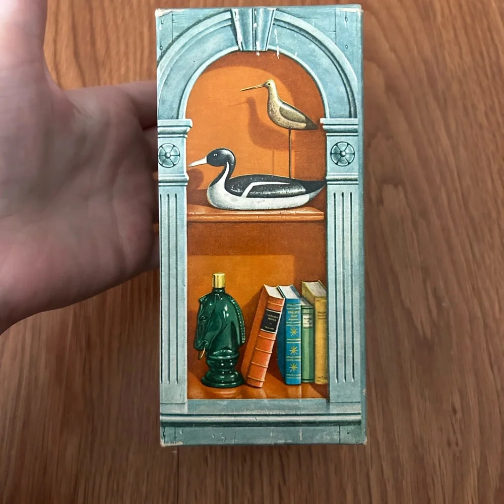 vintage Avon Pony Decanter containing Wild Country aftershave lotion